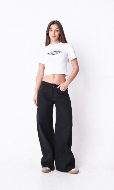 Wide leg Faro Black (cod. 3364)