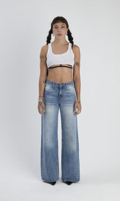 Wide Leg Crystal (COD.3495)