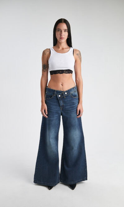 Wide Leg Afterlight Blue (COD.3516)