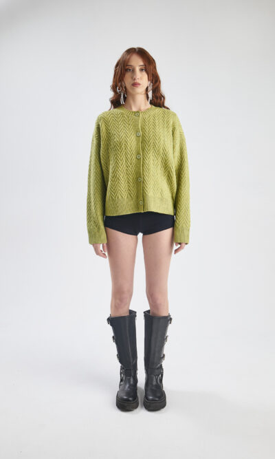 Cardigan Glow Green (COD.DV-2)