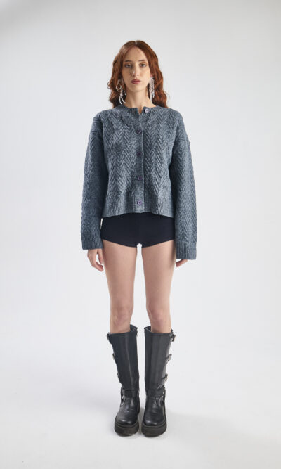 Cardigan Glow Grey (COD.DV-2)