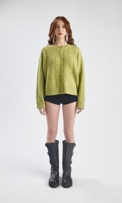 Cardigan Glow Green (COD.DV-2)