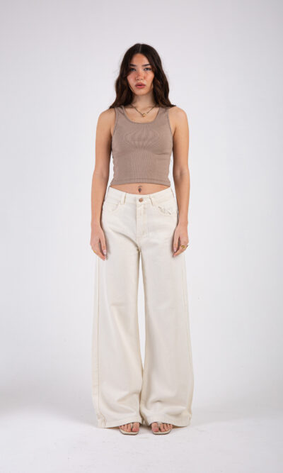 Wide Leg Jelly White (COD.3615)